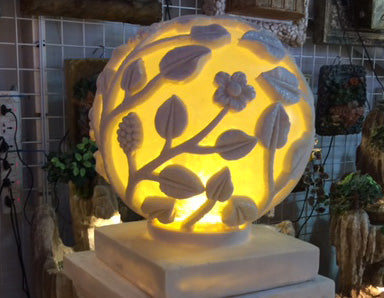 Outdoor Garden display light, amber glow, casting design, lamp post decoration (REF: Y11)